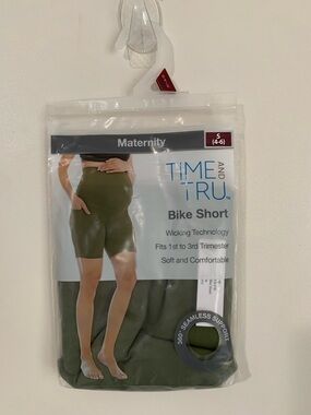 Time And Tru Maternity Bike Shorts Size S